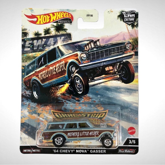 Hot Wheels x CAR CULTURE Drag Strip Demons 2023 Set of 3! - Picture 3 of 5